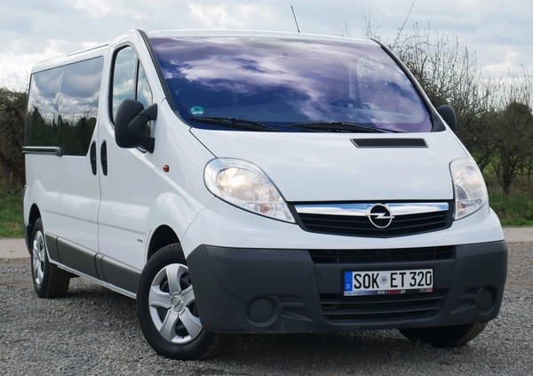 Opel Vivaro cena 62900 przebieg: 164976, rok produkcji 2012 z Chorzele małe 781